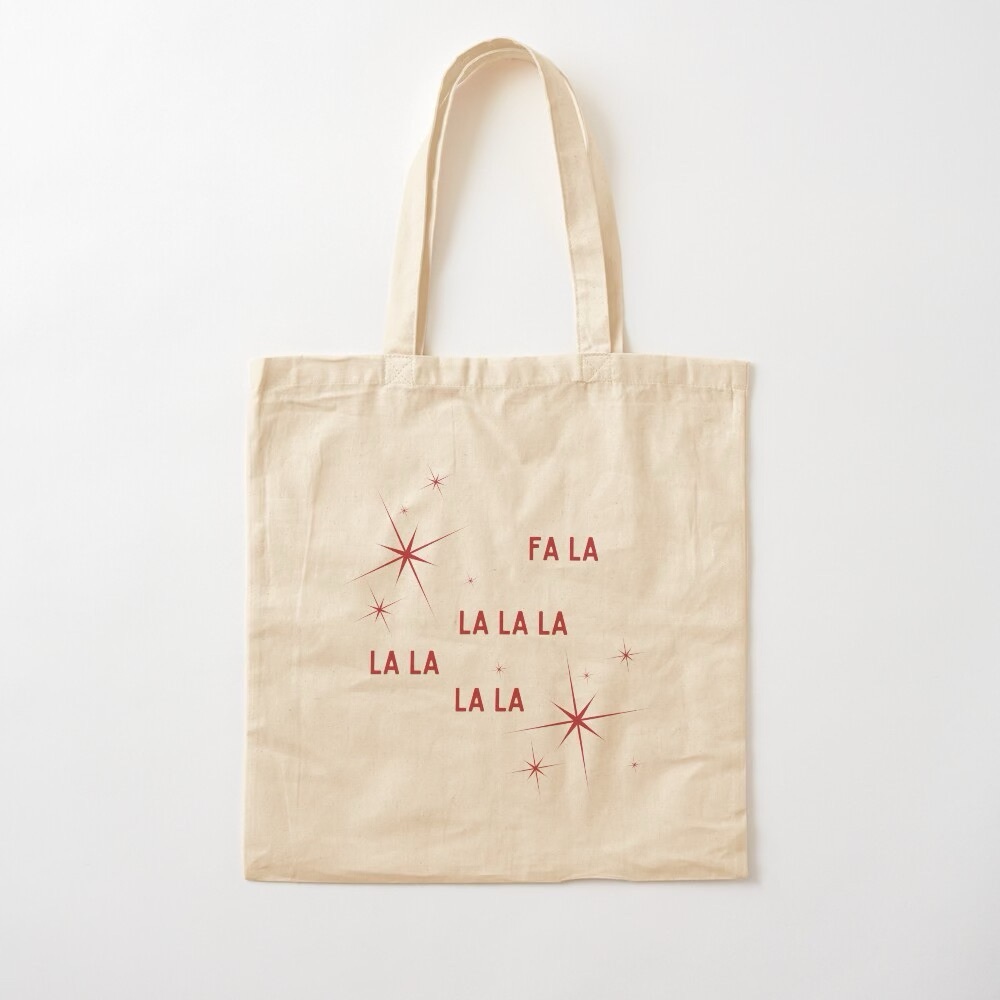 Christmas Tote - Holiday Song Inspired Cotton Totes by Brown’s General - Picture 13 of 15